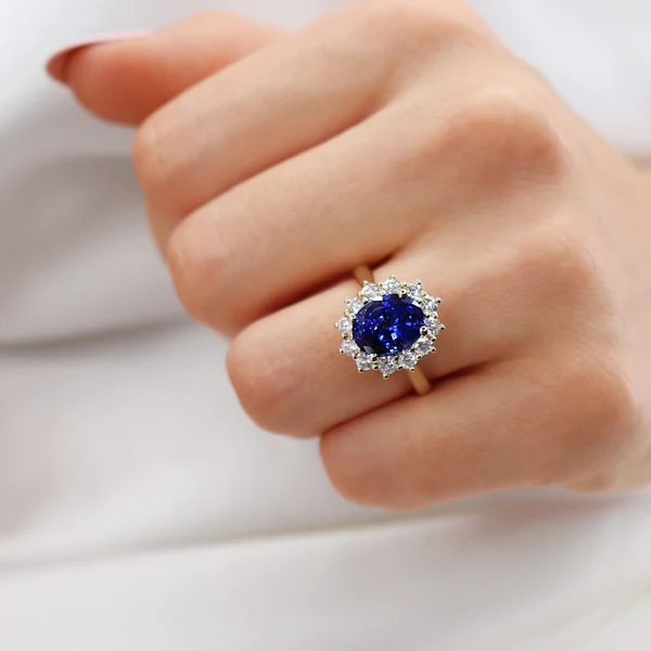 Lily Arkwright blue sapphire rings